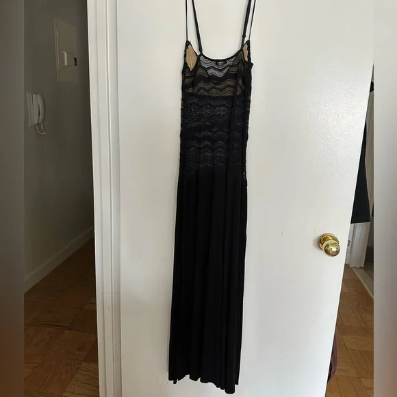 Cosabella Ceylon Black Lace nightgown
